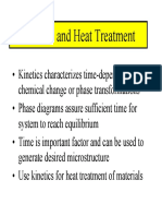 Kinetics and Heat Treatment