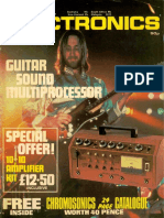 Guitar Multifx Processor 1978-9 Practical Electronics