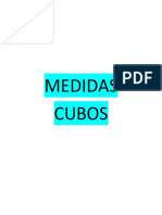 Medidas Cubos PDF