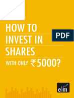 How to Invest in Shares With Only Rs.5000