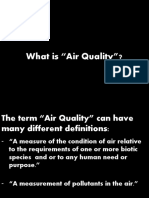 What Is "Air Quality"?