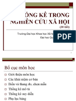 Thống Kê Trong Nghiên Cứu Xã Hội