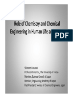 Role of Chemistry and Chemical Engineering in Human Life and Safety