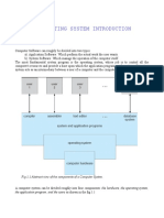 Operating System Introduction: Fig 1.1 Abstract View of The Components of A Computer System