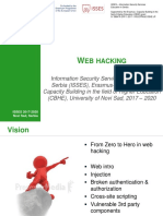 Information Security Services Education in Serbia (ISSES) Project Tackles Web Hacking and Broken Authentication