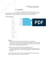 Chapter 5 - Activity / Exercises