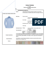 Ficha Técnica Camisa Oxford