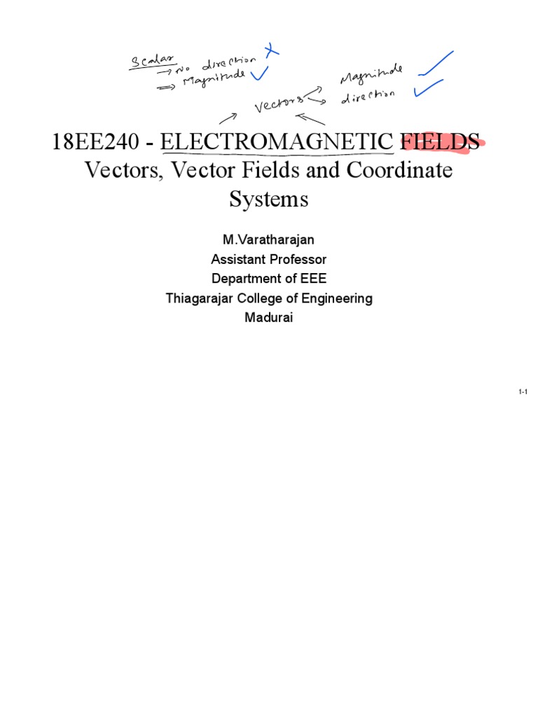 Coordinate Systems in Electromagnetics | PDF | Coordinate System ...
