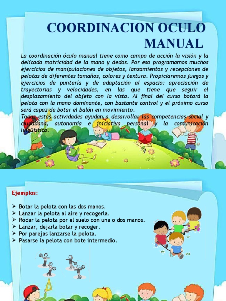 Coordinacion Oculo Manual | PDF