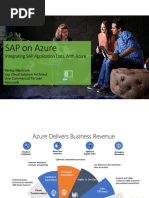 Microsoft SAP Integration and InnovationwithAzure