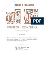 Dungeon Geomorphs Set 3 - Lower Dungeons