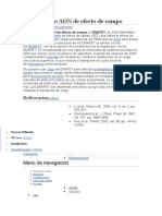 Transistor de ADN de Efecto de Campo