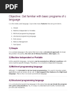 Lab 1 C Programming