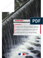 2020-Rapport Cout Rentabilite Petite Hydro