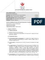 Física Ii (MA-462) Formato de Informe de Laboratorio