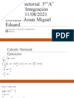 Calculo Vectorial 3°unidad 5 Ejercicios