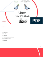 Uber IPO Debacle: July 6,2019