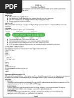 Introduction, Using Styles, Simple Examples, Your Own Styles, Properties and Values in Styles, Style Sheet, Formatting Blocks of Information, Layers