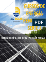 Bombeo de Agua Con Sistema Solar SFV MCSolar