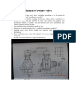 Manual of Spray Dryer No.5 - Rotary Discharge Valve