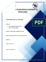 Instituto Tecnológico Superior de Pátzcuaro: "Openmeetings Con Moodle"