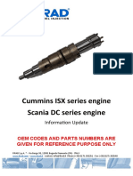 Cummins ISX - Scania DC Engine Nozzle Update