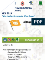 Pertemuan 03 - Materi 02 - Aktuator Programming