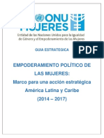 Cap II. Marco Conceptual- Estrategia Empoderamiento Politico de Las Mujeres