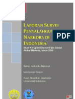 Download Laporan survei penyalahgunaan narkoba 2008 by mhomhon SN51978553 doc pdf