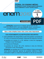 1º Dia Caderno 1 - Azul (Superampliada) - 2º Aplicação