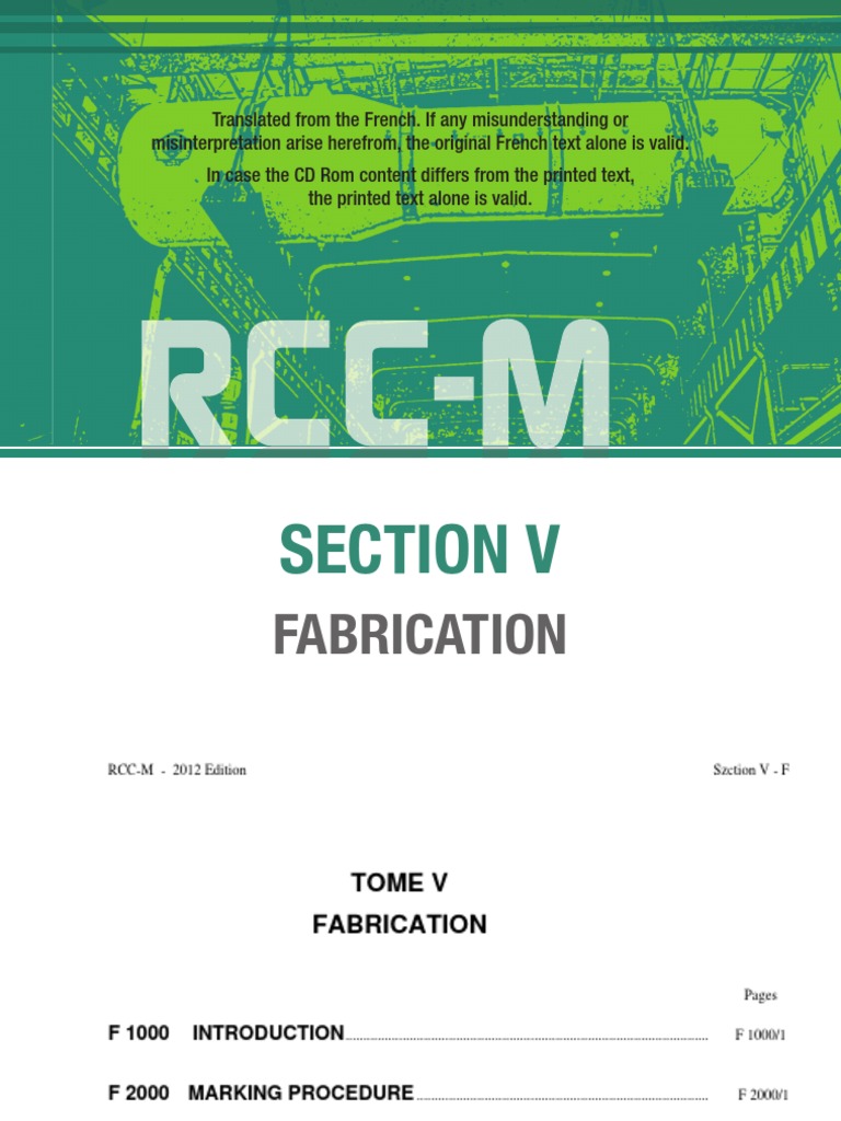 Section V | PDF | Welding | Construction