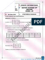 Devoir de Synthèse N°3 2018 2019 (MR Rommani)