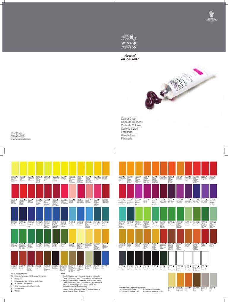WN Color Chart | PDF | Magenta | Bleu