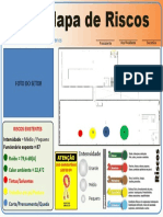 Mapa de riscos da fábrica