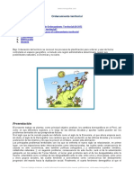 Ordenamiento territorial y cambios demográficos