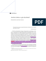 América Latina e o giro decolonial - Luciana Ballestrin