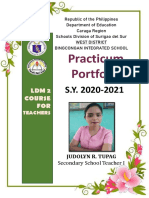 Practicum Portfolio: LDM 2 Course FOR