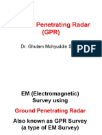 Ground Penetrating Radar (GPR) : Dr. Ghulam Mohyuddin Sohail