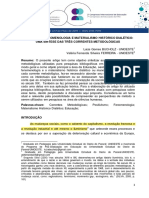 Sintese das tres correntes metodologicas (BUCHOLZ E FERREIRA, 2019)