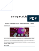 Aula 9 - Diferenciação Celular e Morte Celular