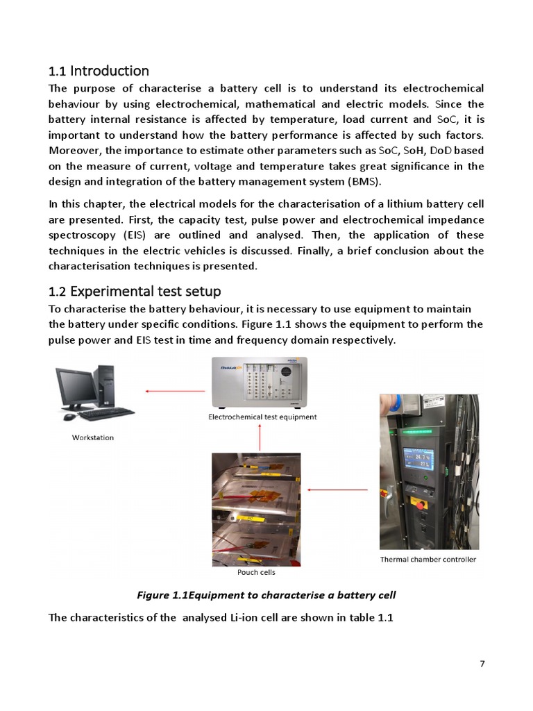 Battery Test PDF Lithium Ion Battery Electrical Impedance