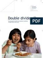 Double Dividend?: Promoting Good Nutrition and Sustainable Consumption Through Healthy School Meals