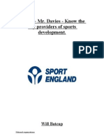 Part 2- know the key providers for sports development