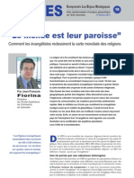 Le monde est leur paroisse - Note d'analyse géopolitique n°18