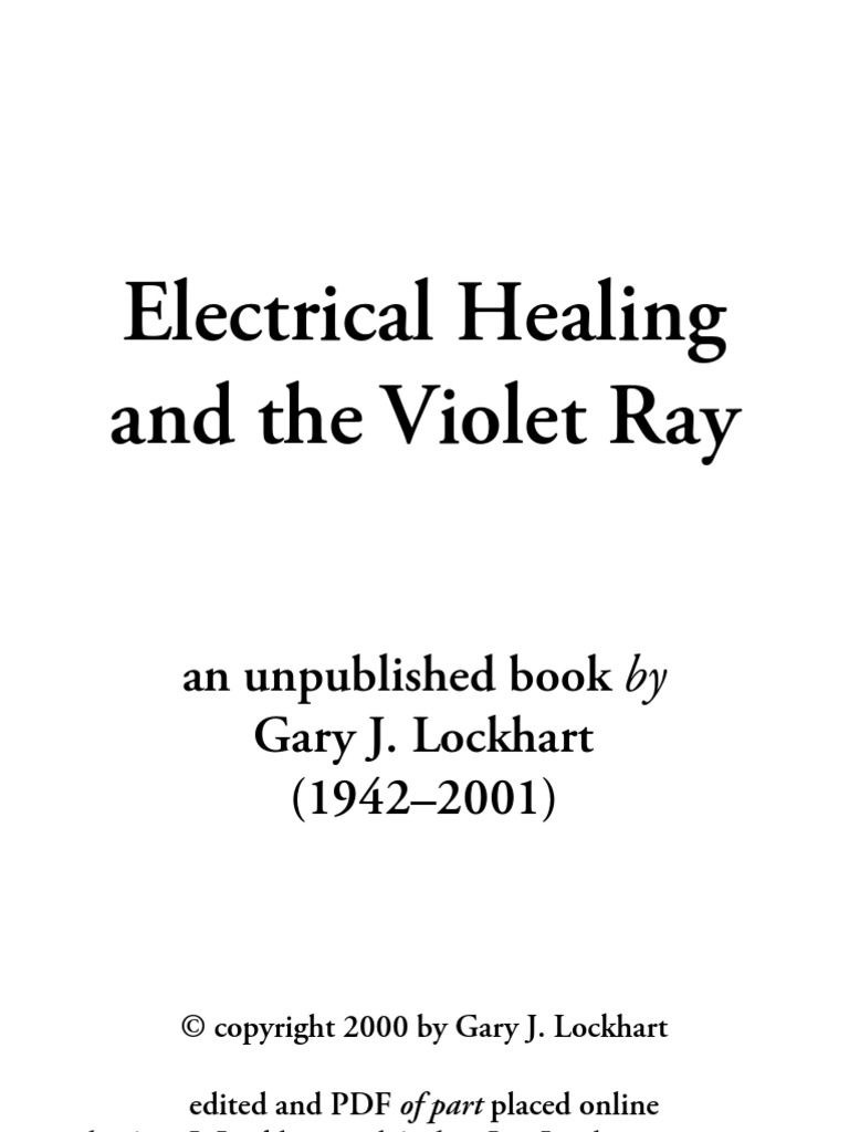 The violet ray book