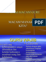 Macam-Macam Guru