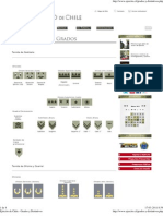 Ejército de Chile - Grados y Distintivos