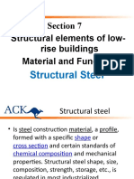 Section 7 Structural Elements of Low-Rise Buildings Material and Function