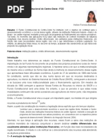 ANÁLISE DOS FUNDOS CONSTITUCIONAIS