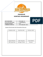 Bdp-Pr-Hse-13 Prosedur Konteks Organisasi